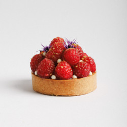 Tarte de Framboesa, Verbena & Pistácio